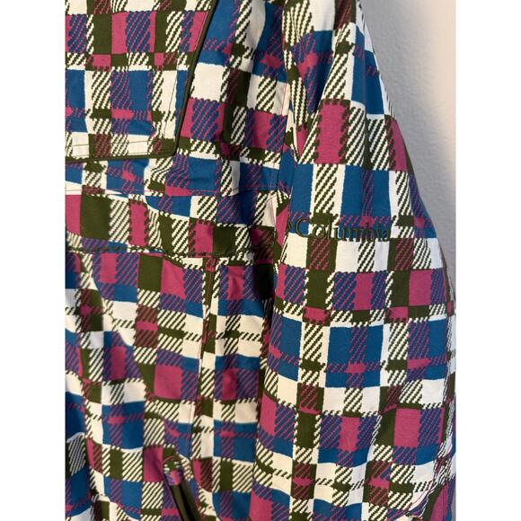 Columbia Youth 14/16 Insulated Winter Jacket Plaid Ski Snow Coat - Picture 2 of 6